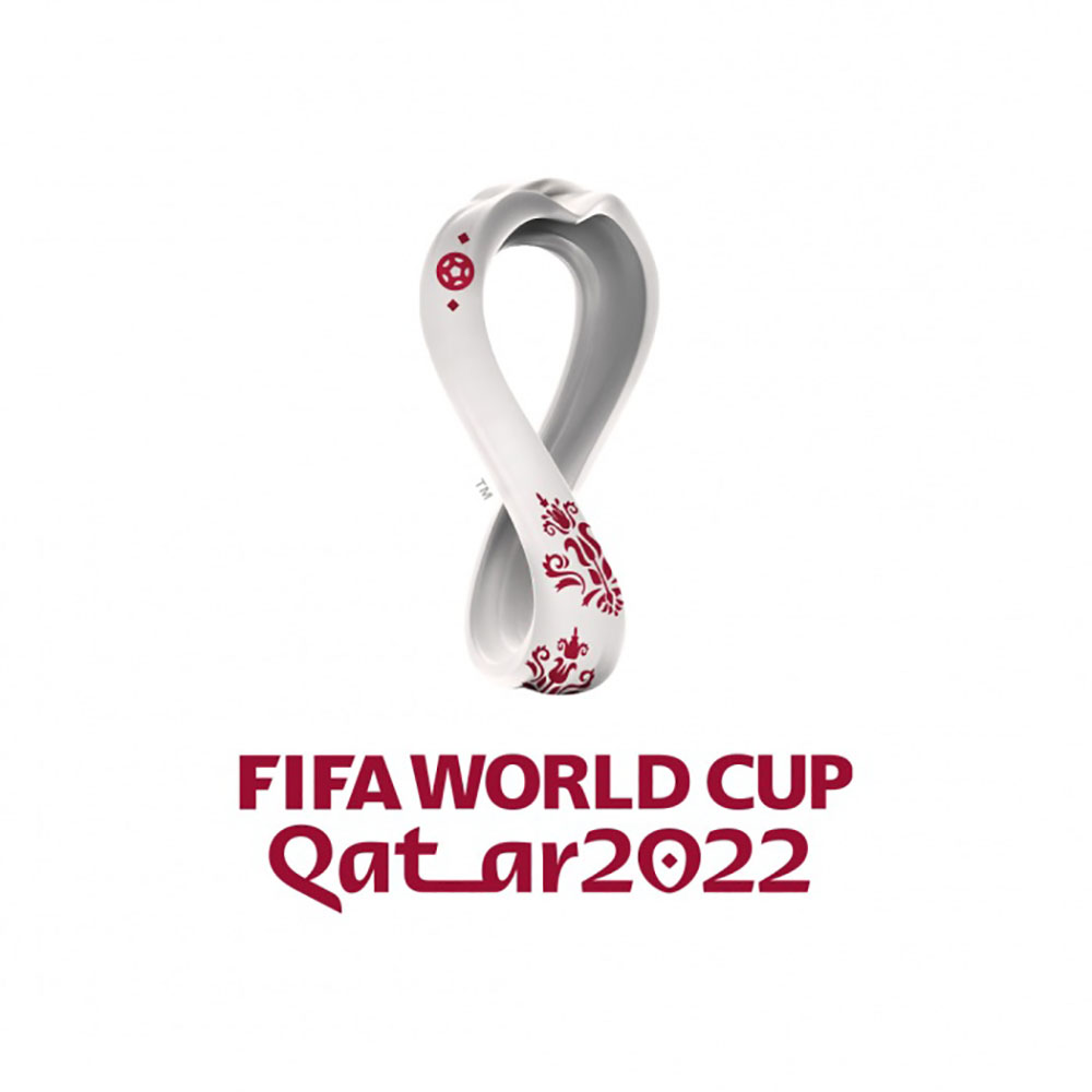 Logo oficial del mundial de qatar